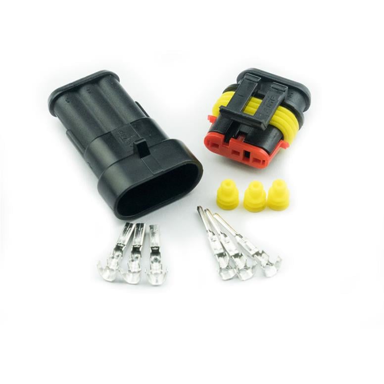 SU GEÇİRMEZ ARAÇ KONNEKTÖRÜ 2 PİM TAKIMSU GEÇİRMEZ ARAÇ KONNEKTÖRÜ 2 PİM TAKIM