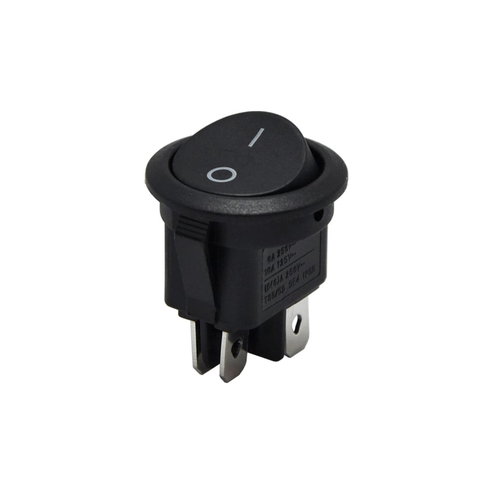 YUVARLAK ANAHTAR SİYAH 2P 0-1