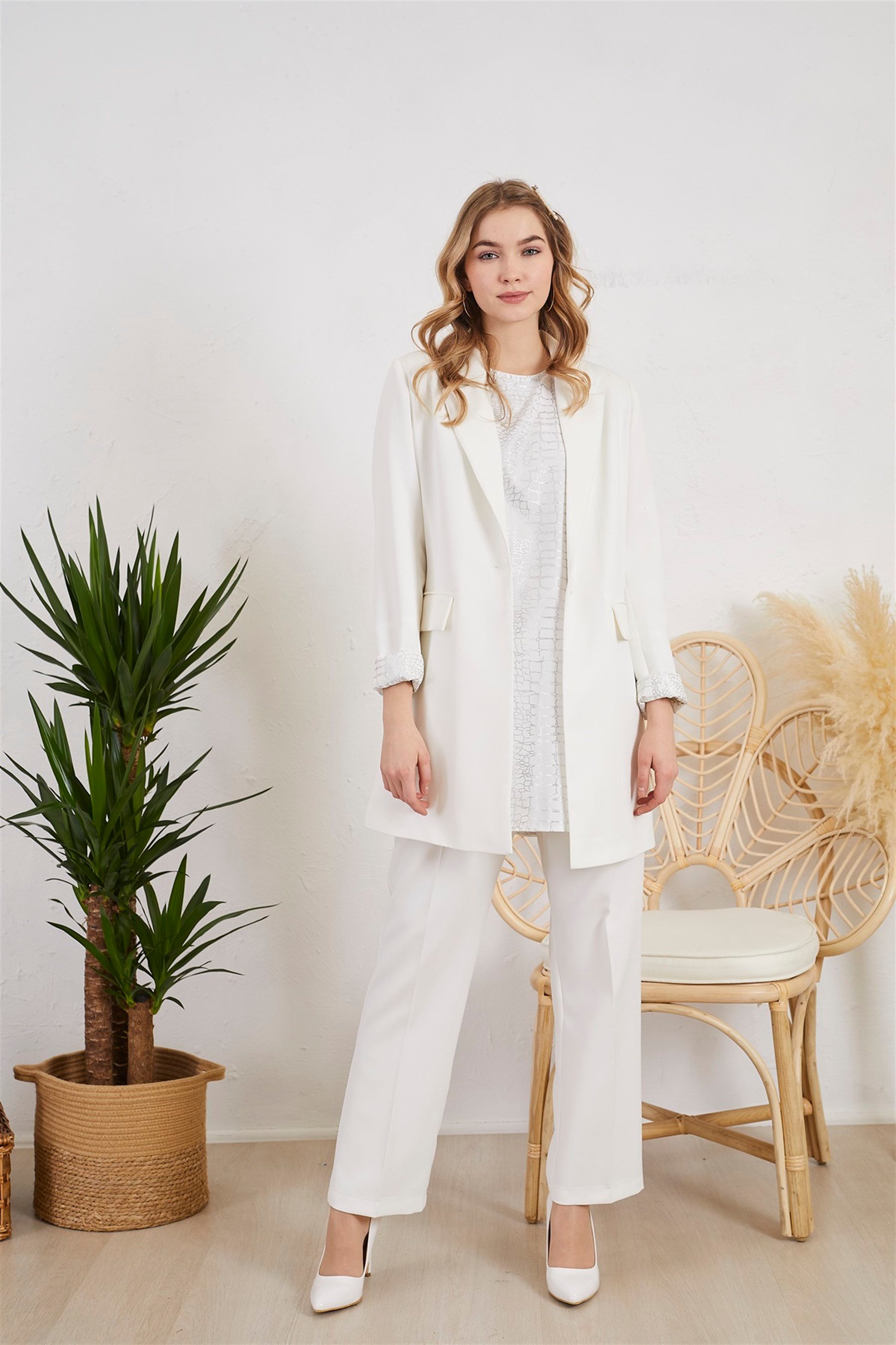BLAZER CEKETLİ ÜÇLÜ TAKIM