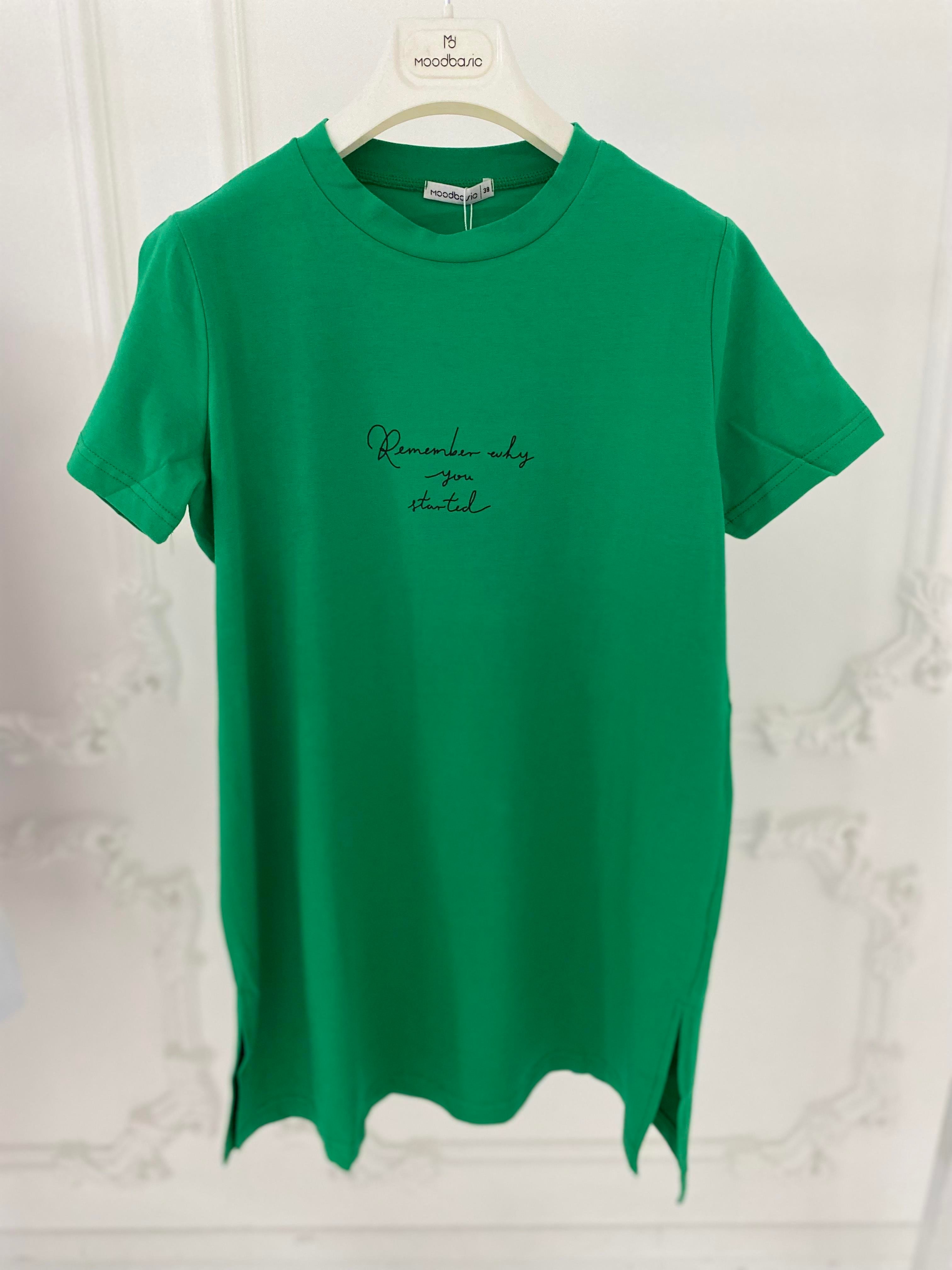 YAZILI BASKILI T-SHIRT