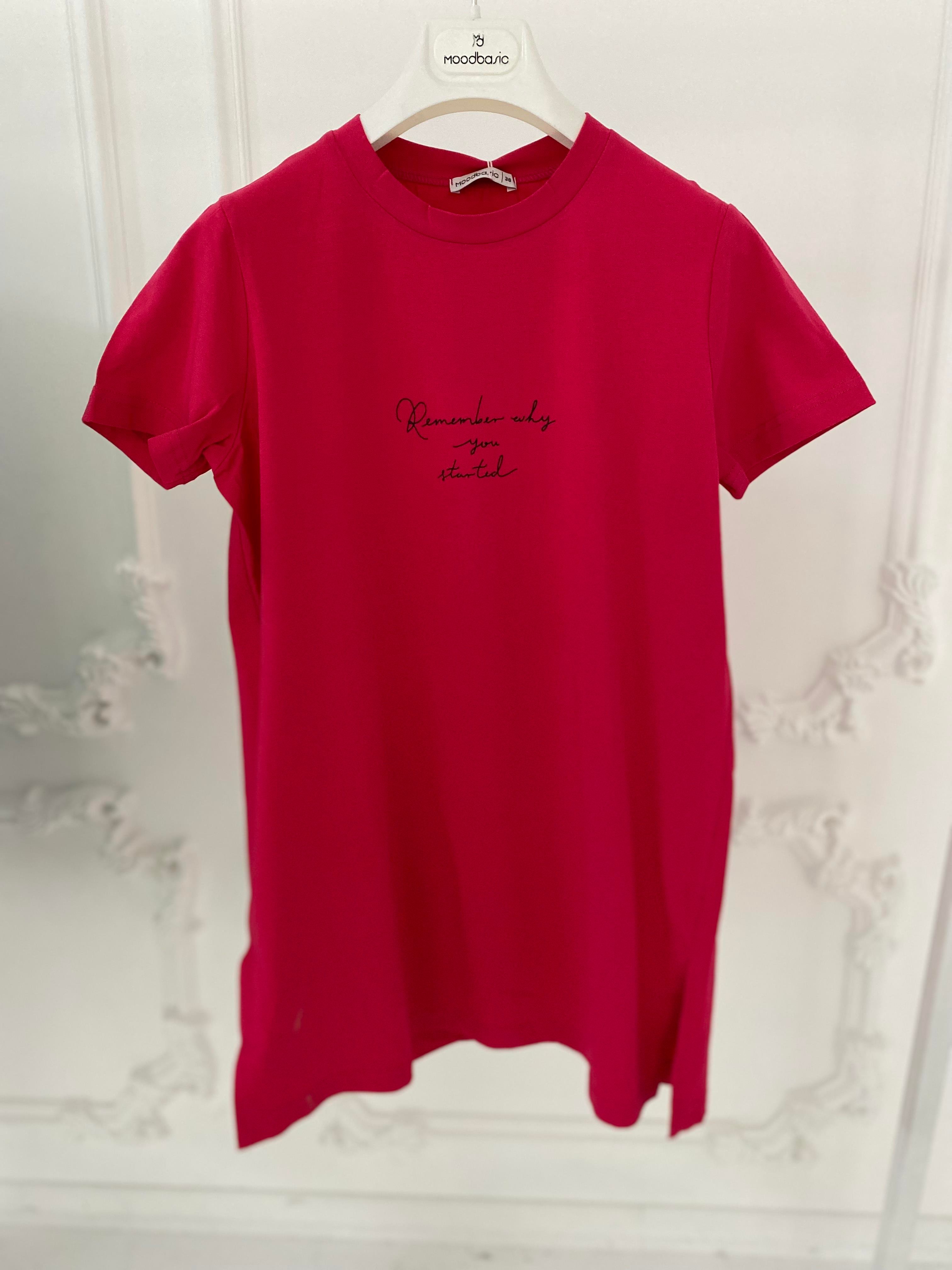 YAZILI BASKILI T-SHIRT