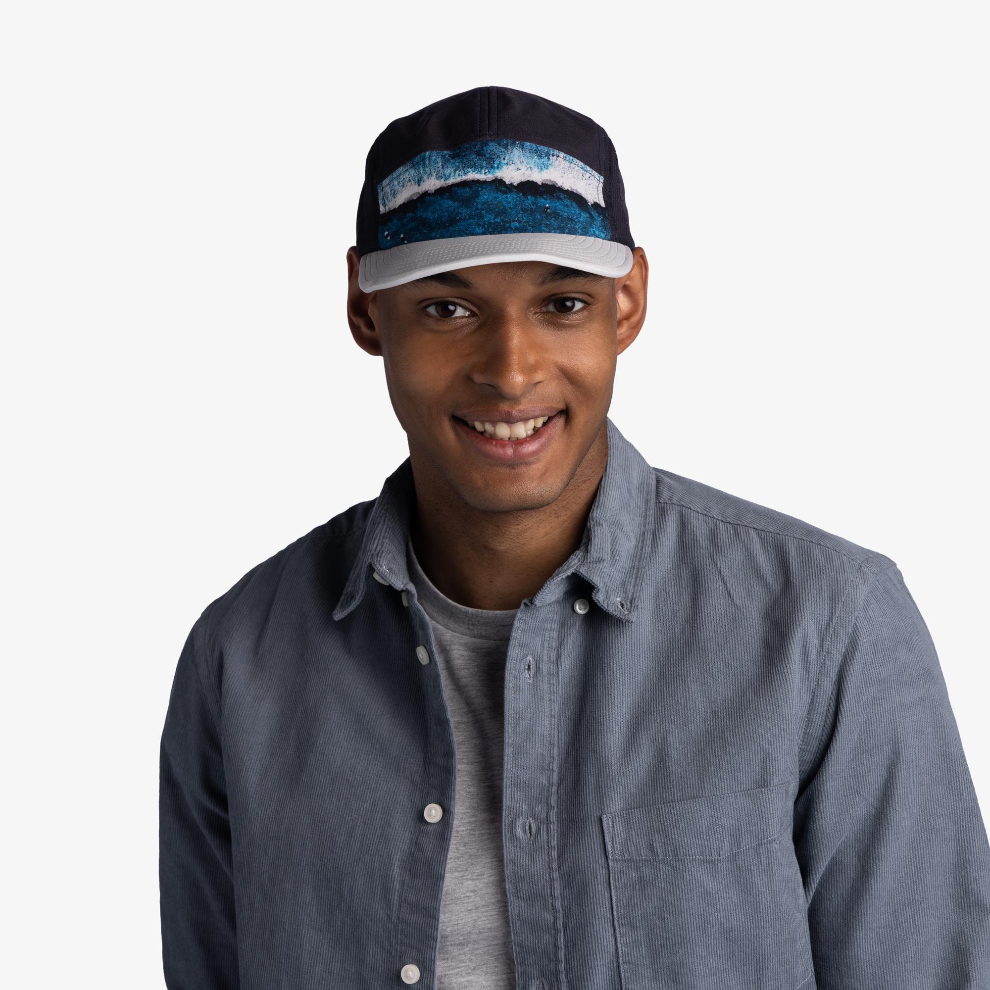 BUFF 5 PANEL GO CAP WATSEA NAVY S/M