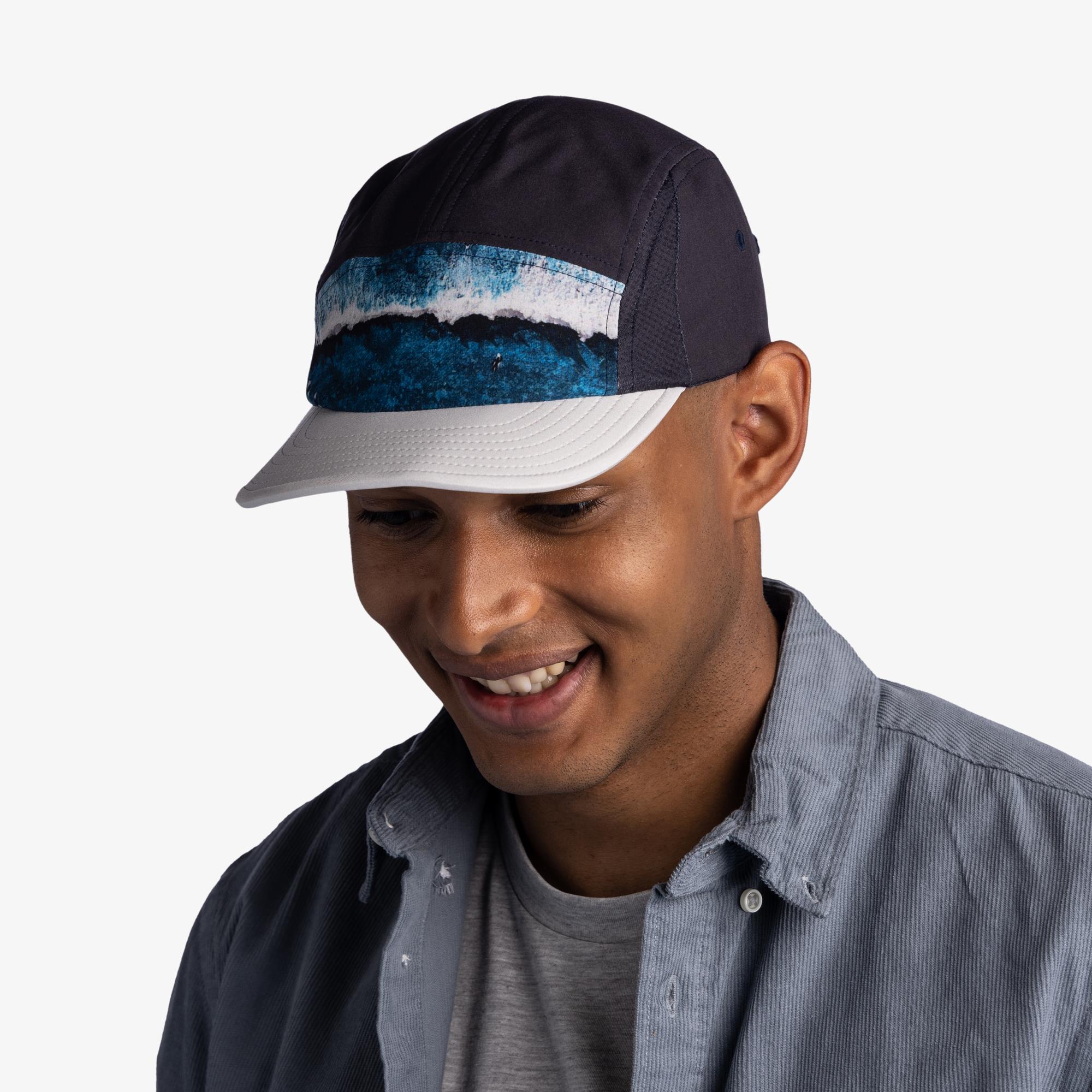 BUFF 5 PANEL GO CAP WATSEA NAVY S/M