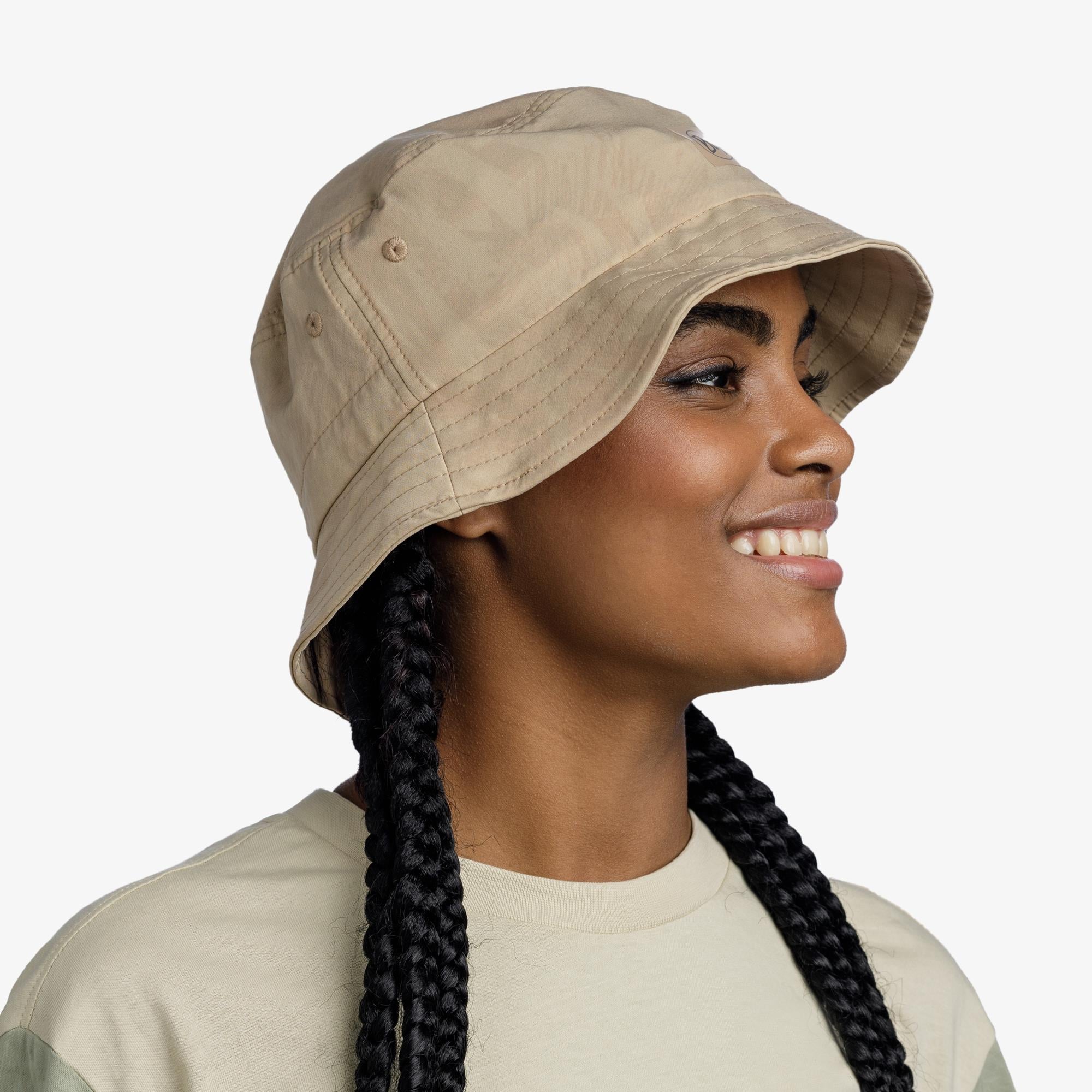 BUFF ADVENTURE BUCKET HAT AÇAI SAND S/M