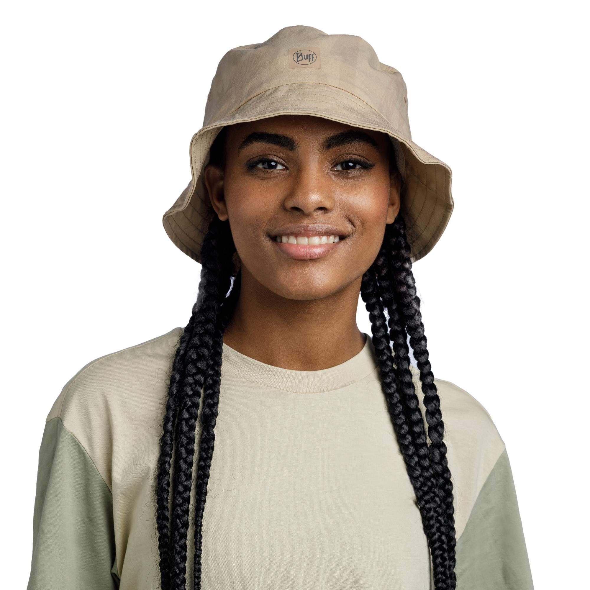 BUFF ADVENTURE BUCKET HAT AÇAI SAND S/M