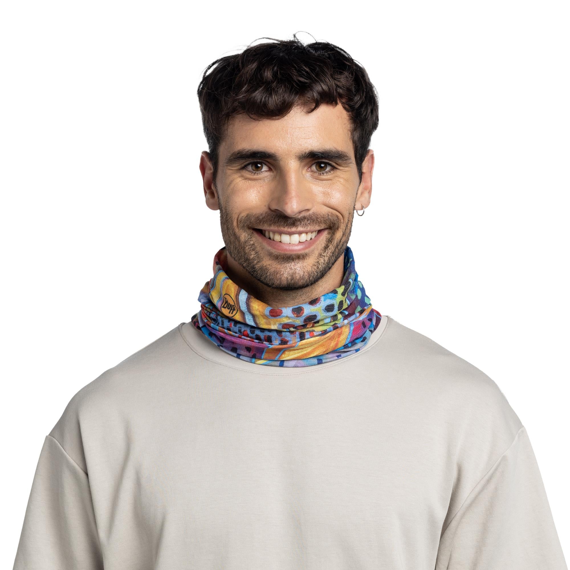BUFF  COOLNET UV® DEREK DE YOUNG TROUT CONFETTI BOYUNLUK