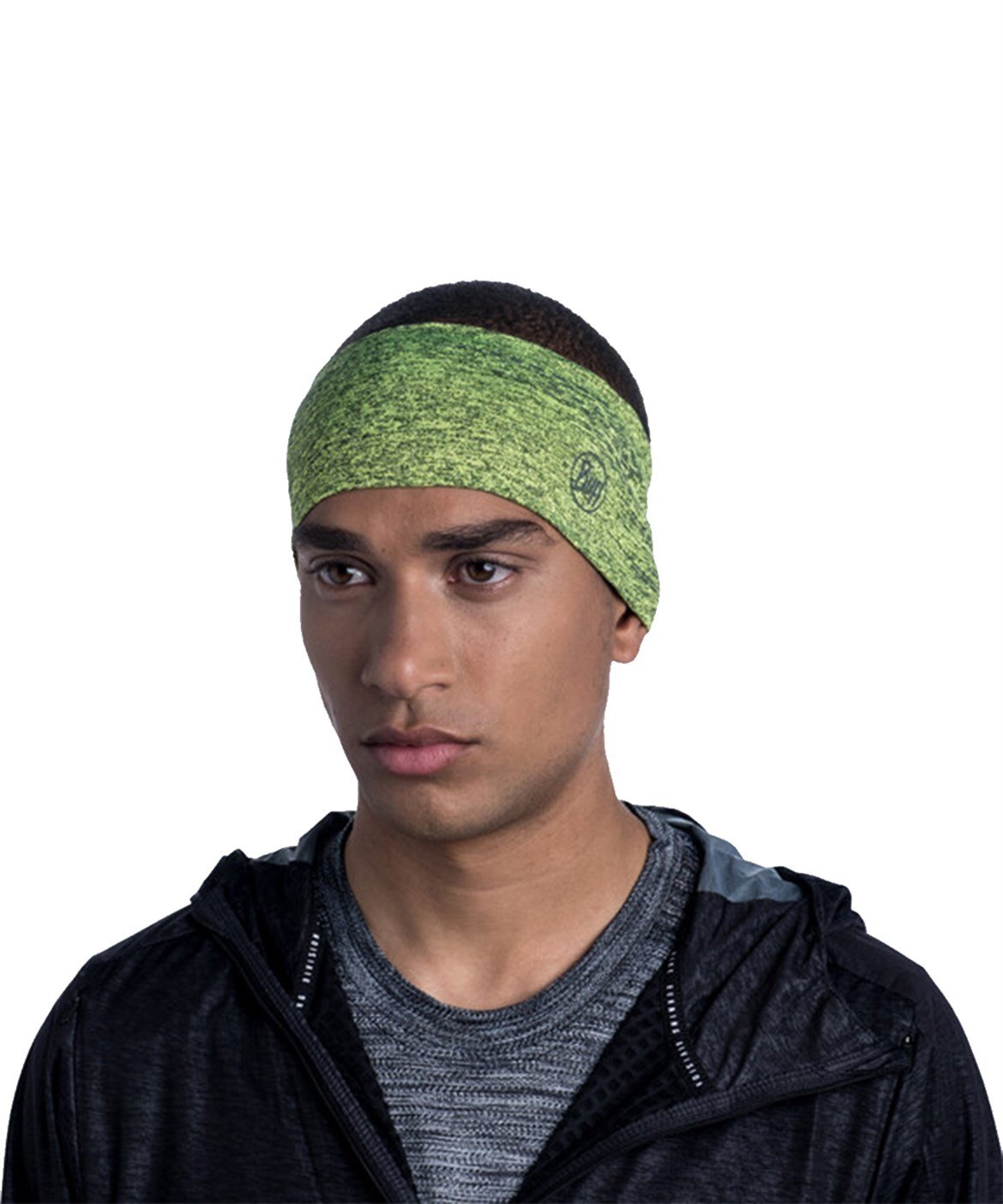 BUFF DRYFLX® HEADBAND SOLID YELLOWFLUOR