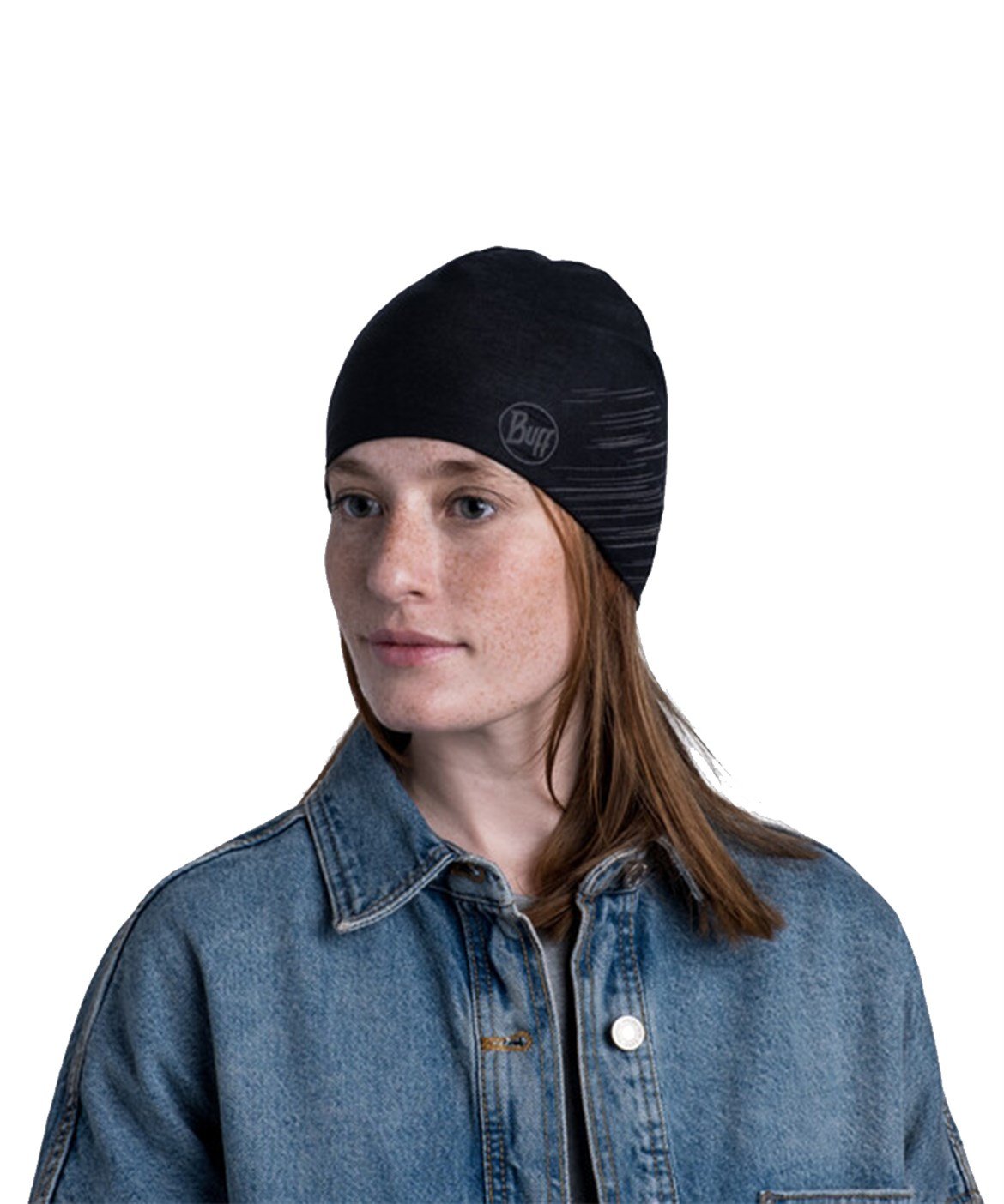 BUFF ECOSTRETCH BEANIE SOLID BLACK