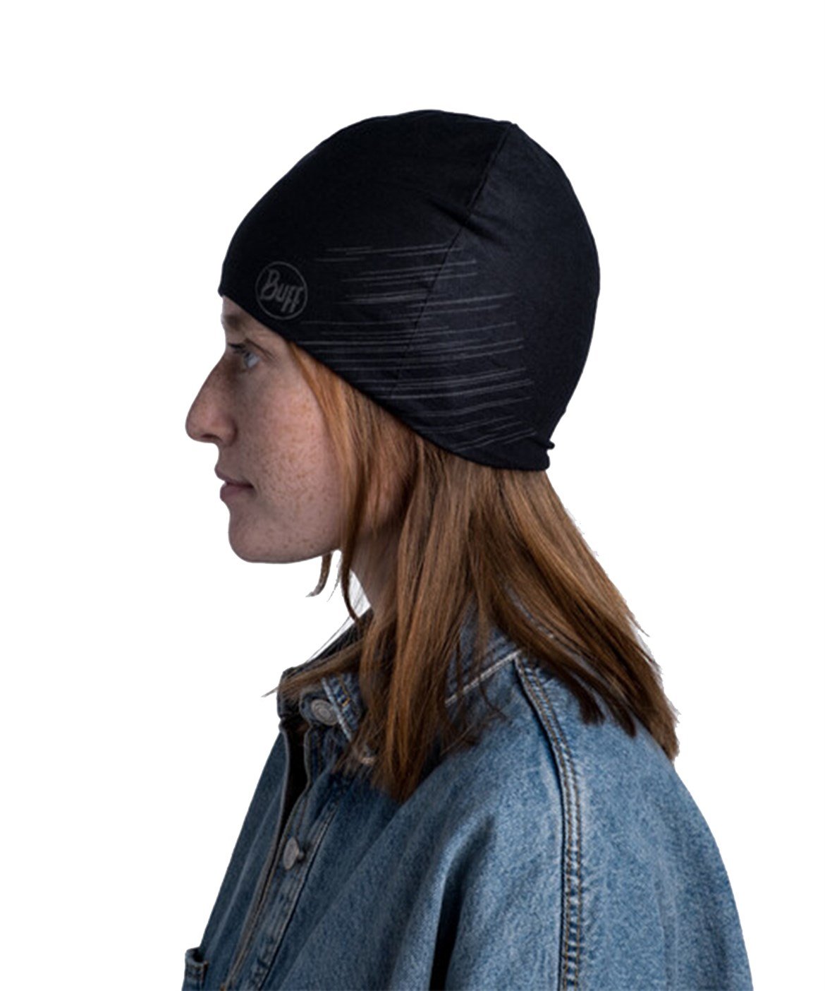 BUFF ECOSTRETCH BEANIE SOLID BLACK
