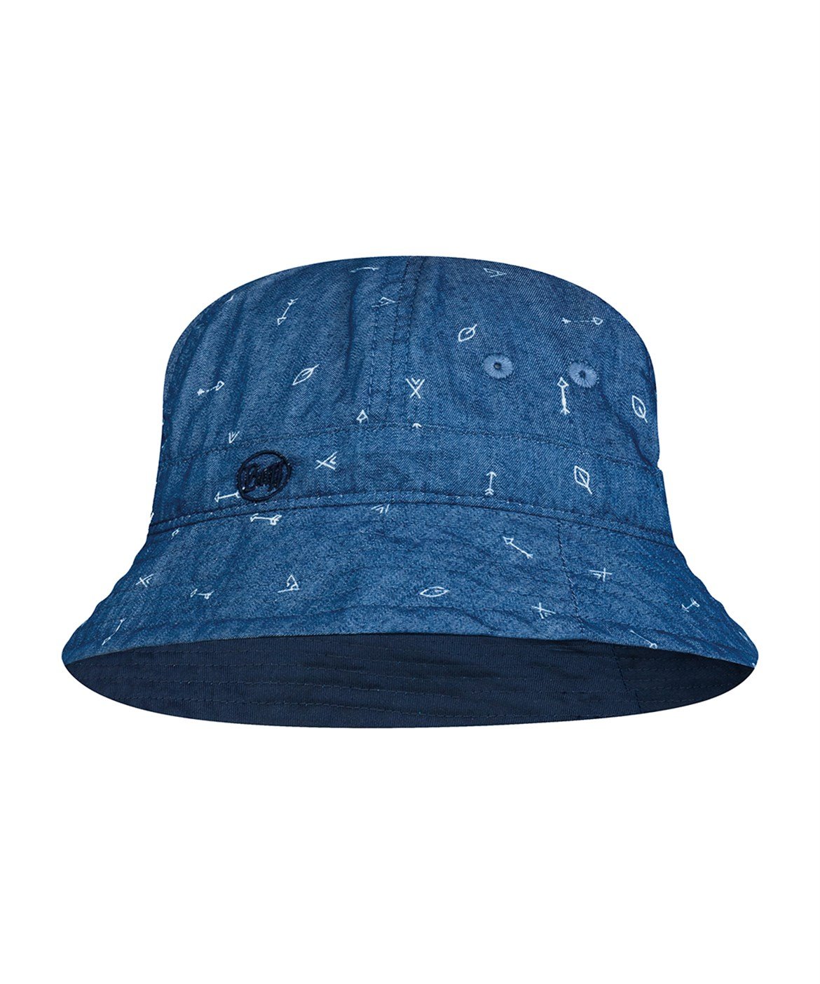 BUFF FUN BUCKET HAT ARROWS DENIM