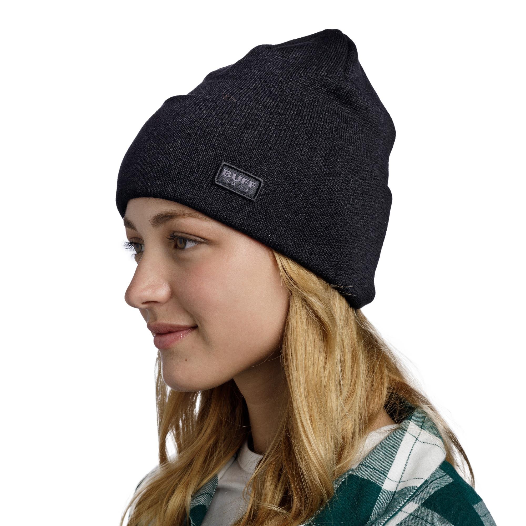 BUFF® KNITTED BEANIE NIELS EVO BLACK BERE