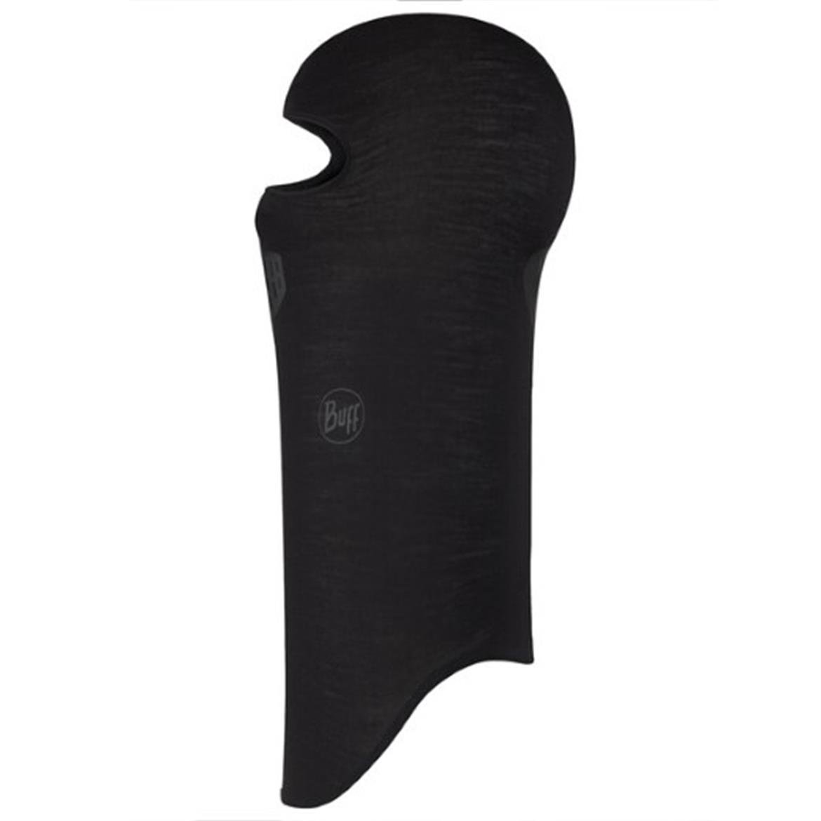 BUFF MERINO LIGHTWEIGHT BALACLAVA SOLID BLACK