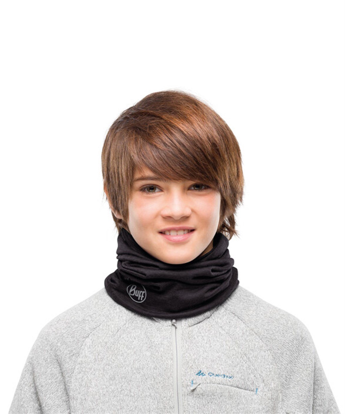 BUFF MERINO LIGHTWEIGHT SOLID BLACK