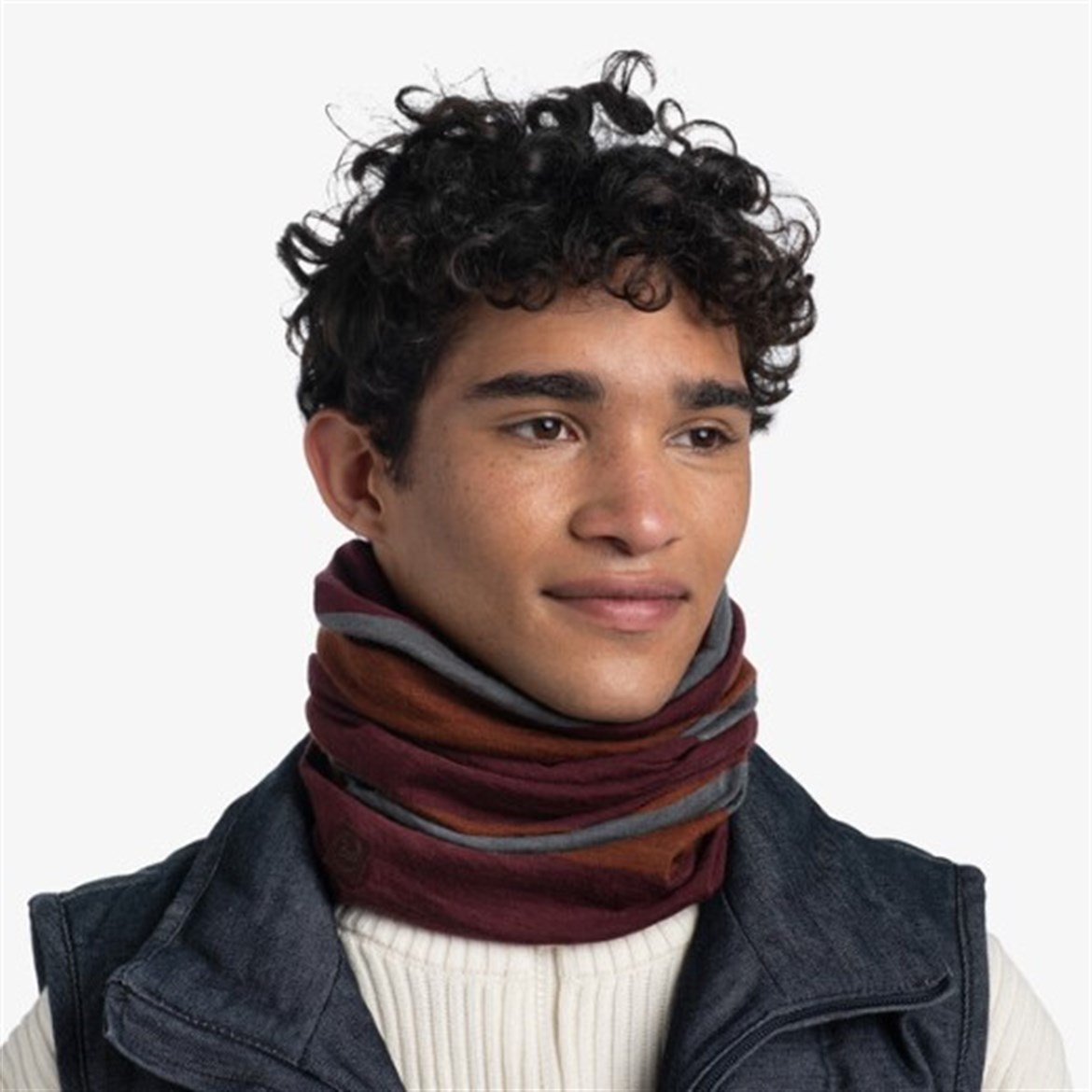 BUFF MERINO MOVE MAHOGANY