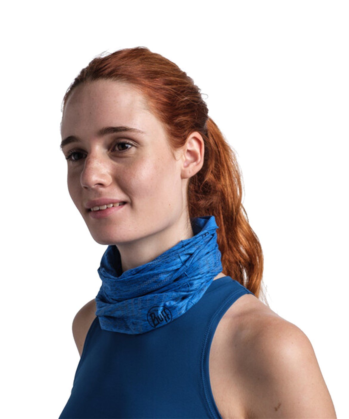 BUFF REFLECTIVE HTR AZURE BLUE