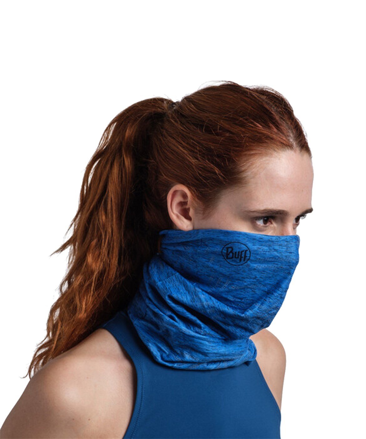 BUFF REFLECTIVE HTR AZURE BLUE