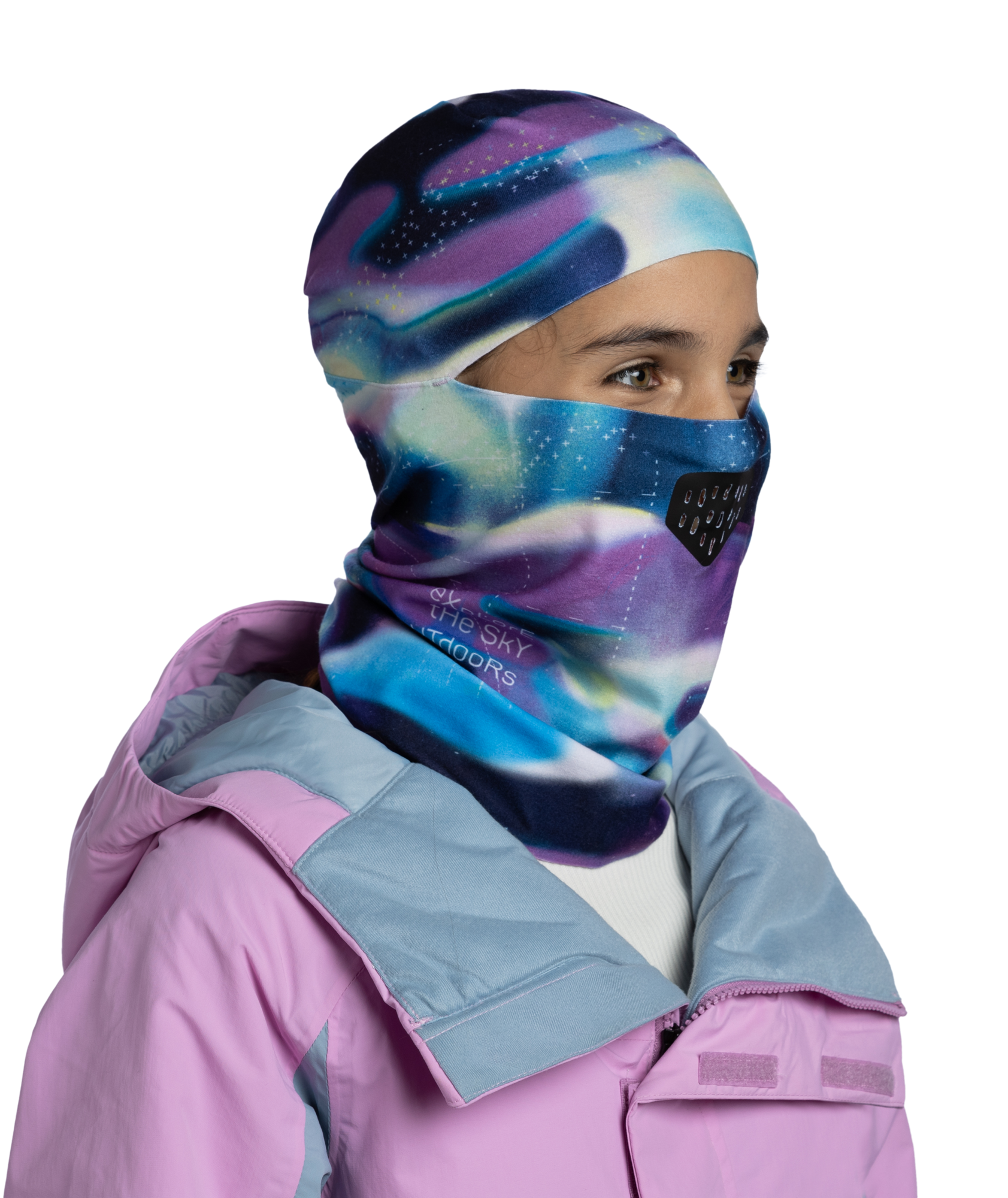 BUFF THERMONET® HINGED SEMVA MASKE
