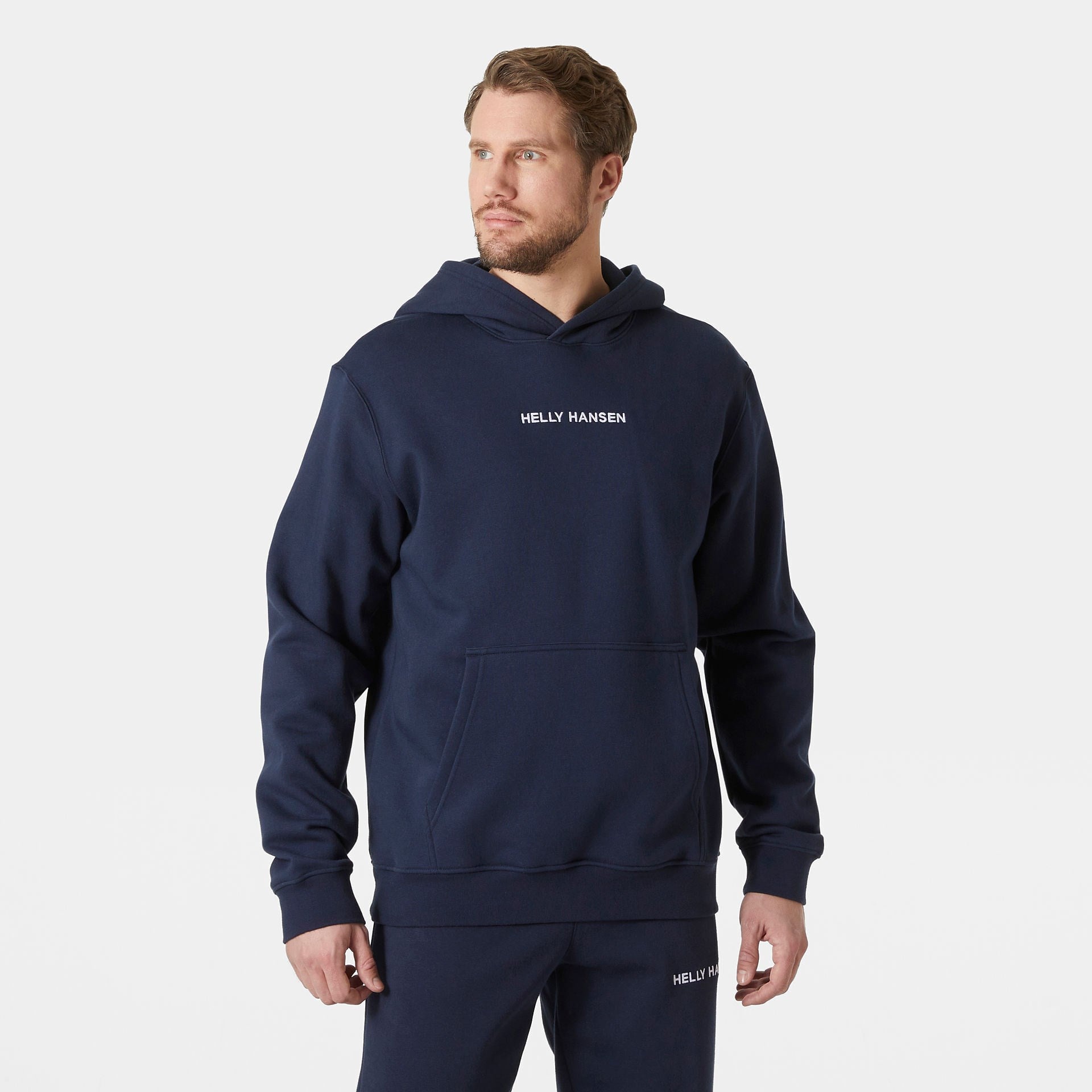 HELLY HANSEN COTTON FLEECE HOODIE SWEATSHIRT