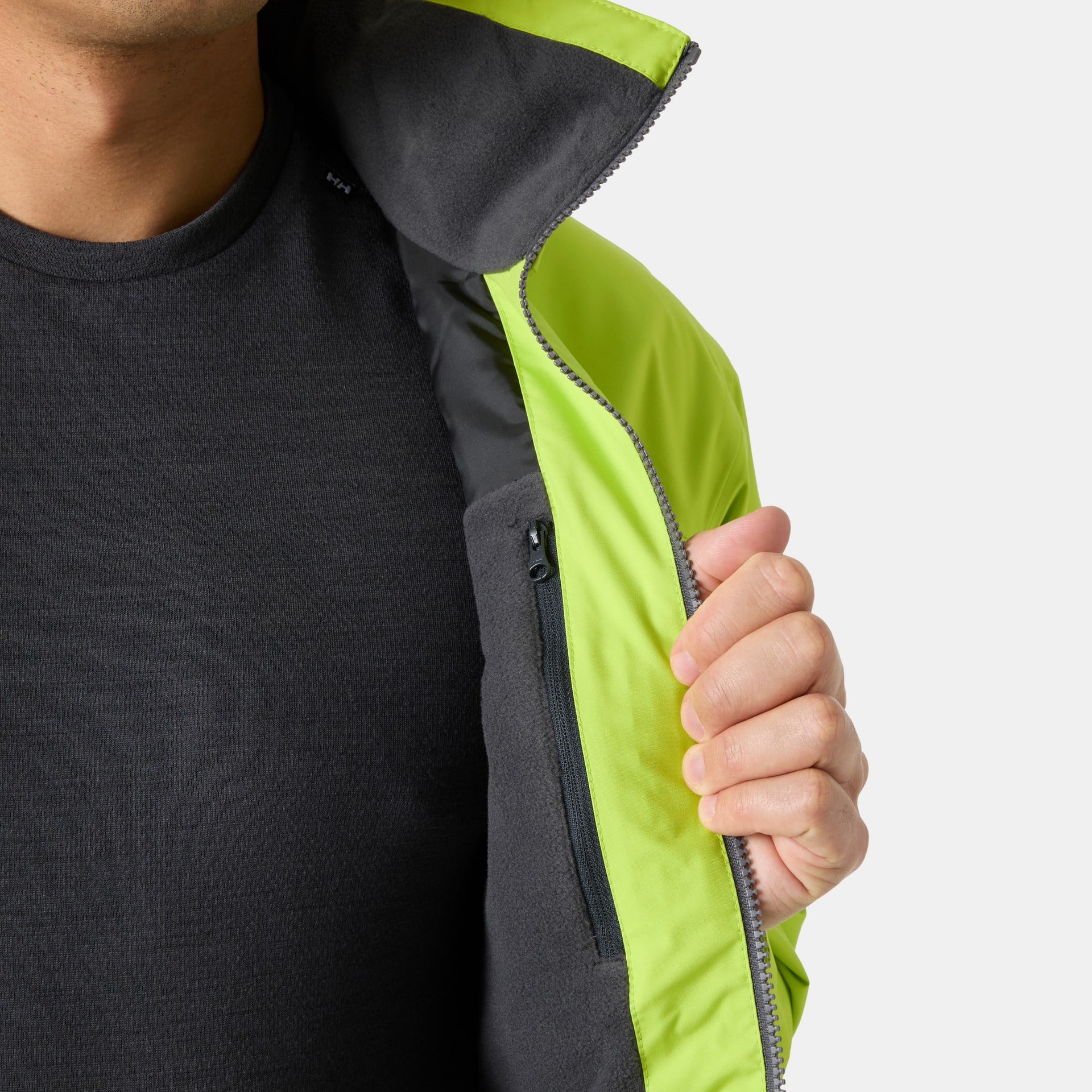 HELLY HANSEN CREW KAPÜŞONLU MIDLAYER POLARLI MONT 2