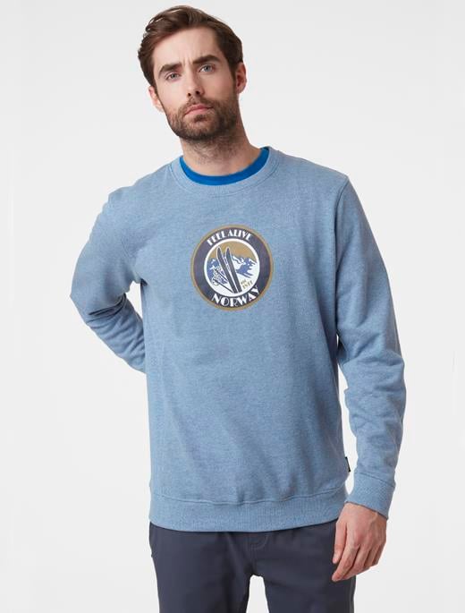 HELLY HANSEN  F2F ORGANIC COTTON SWEATER