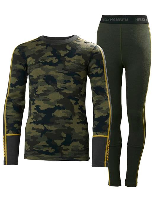 HELLY HANSEN JR LIFA MERINO MIDWEIGHT SET