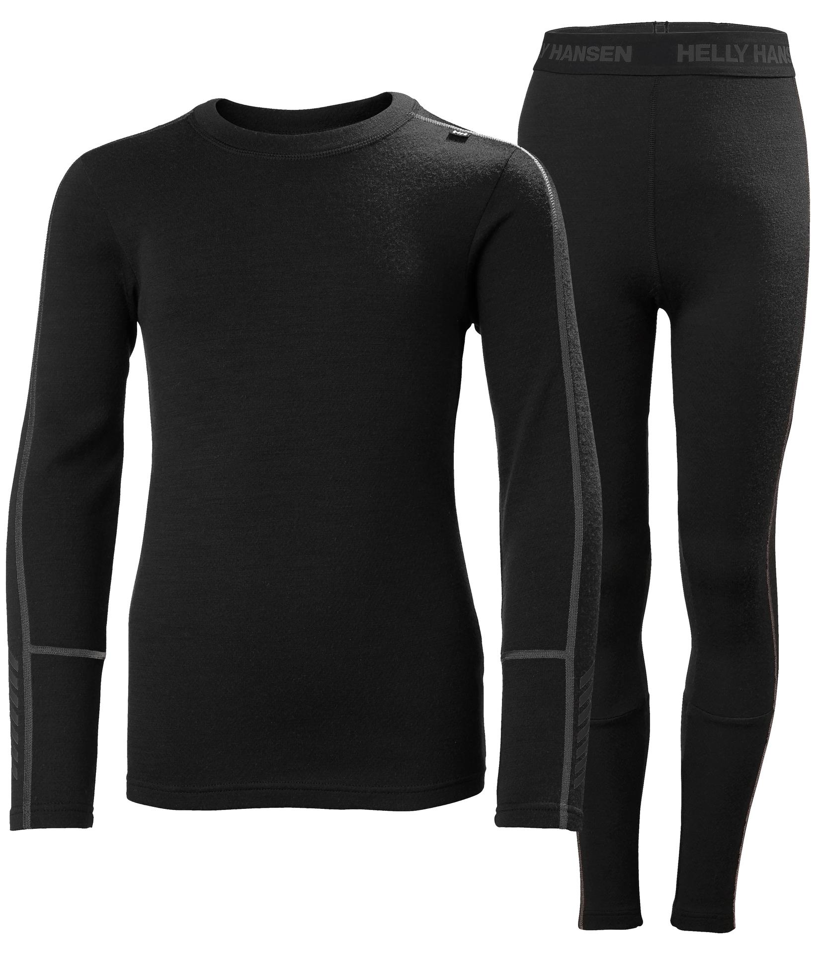HELLY HANSEN JR LIFA MERINO MIDWEIGHT SET