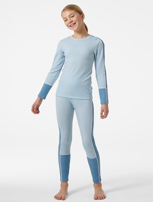 HELLY HANSEN JR LIFA MERINO MIDWEIGHT SET