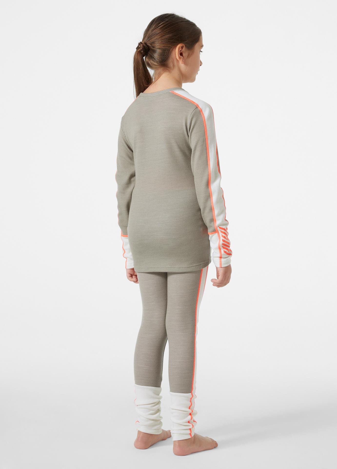 HELLY HANSEN JR LIFA MERINO MIDWEIGHT SET