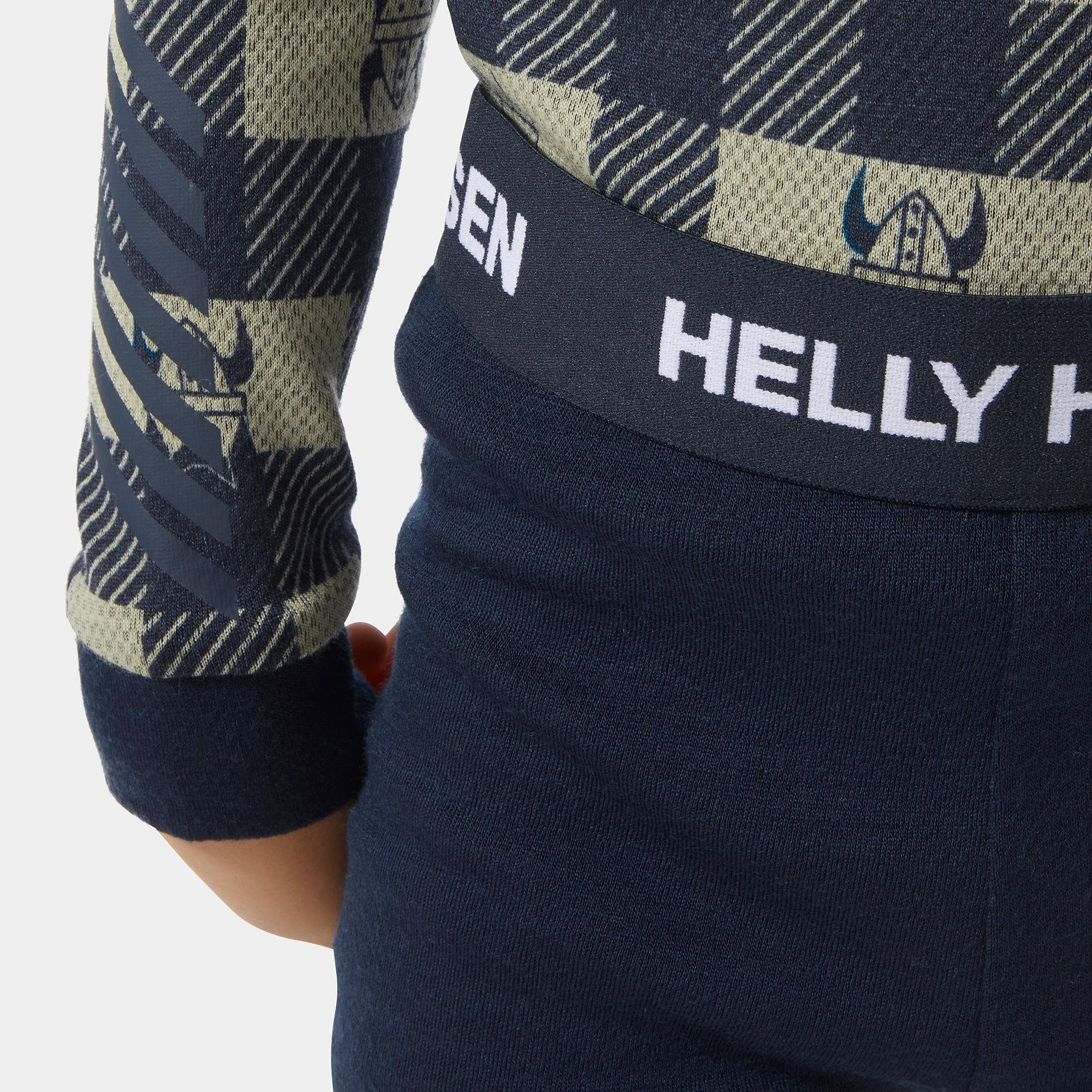 HELLY HANSEN K GRAPHIC LIFA MERINO İÇLİK TAKIM