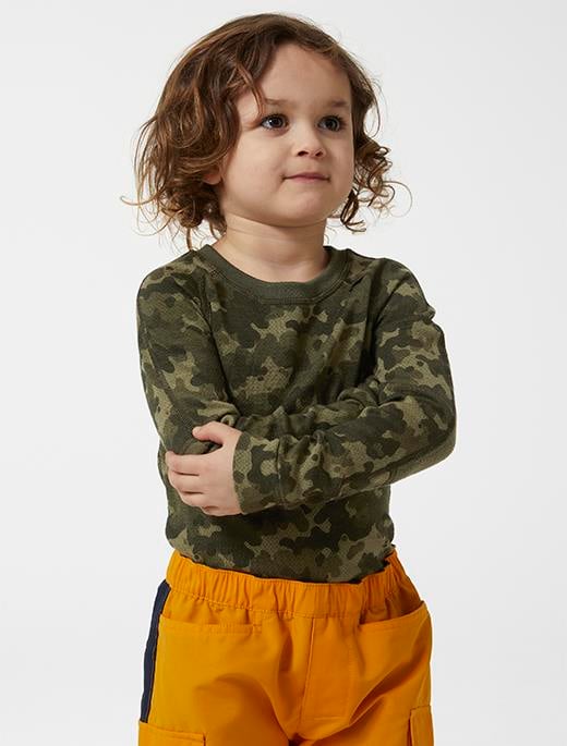 HELLY HANSEN K HELLY HANSEN GRAPHIC LIFA MERINO SET