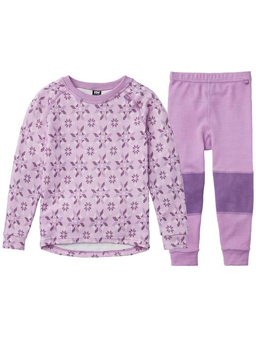 HELLY HANSEN K HELLY HANSEN GRAPHIC LIFA MERINO SET
