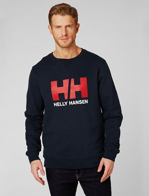 HELLY HANSEN LOGO CREW SWEAT