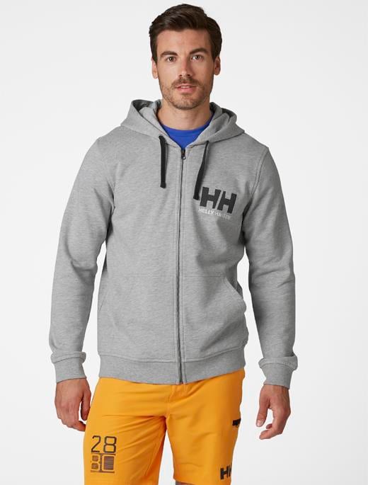 HELLY HANSEN LOGO FULL ZIP HOODIE KAPİŞONLU