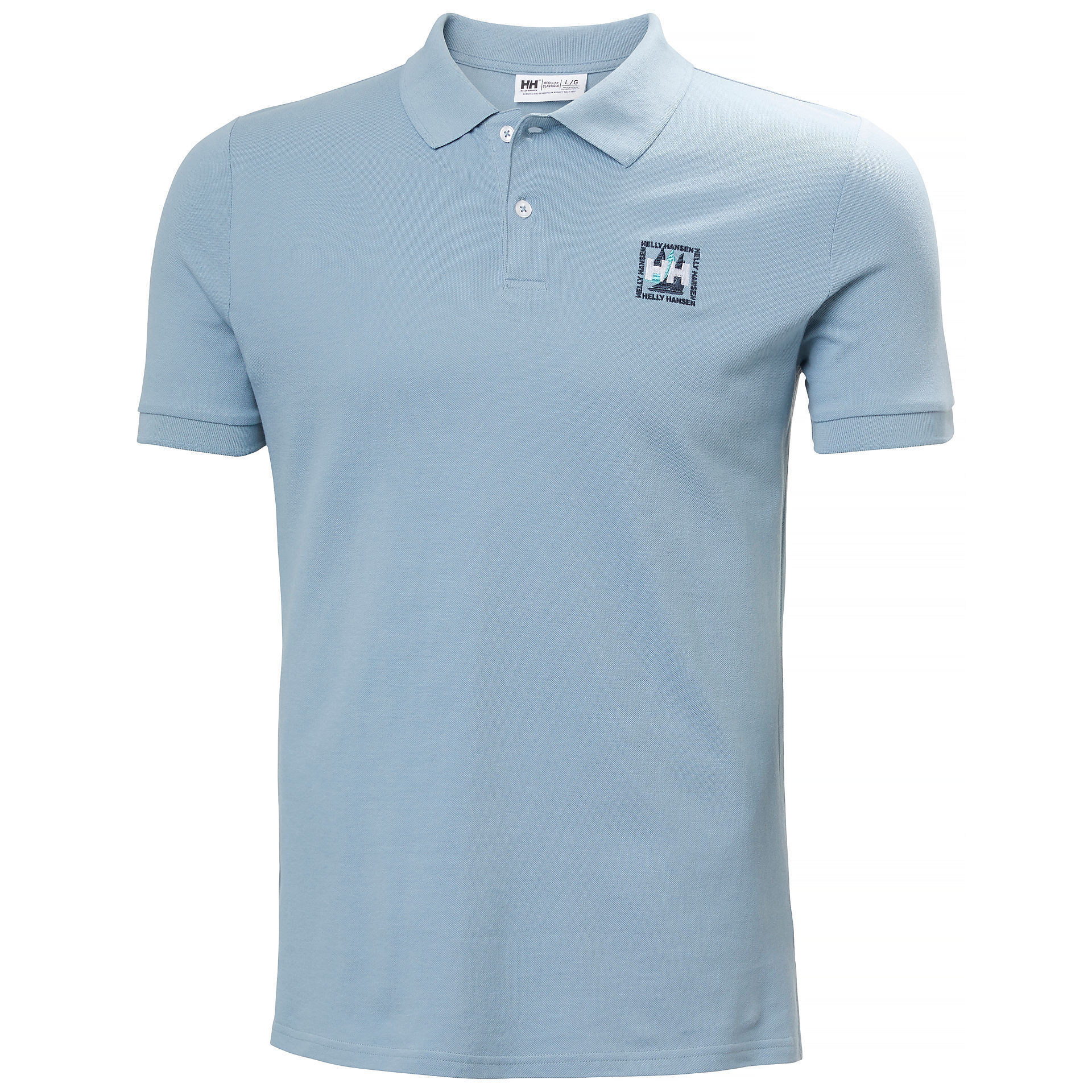 HELLY HANSEN MESSINA GRAPHIC FITTED POLO T-SHIRT