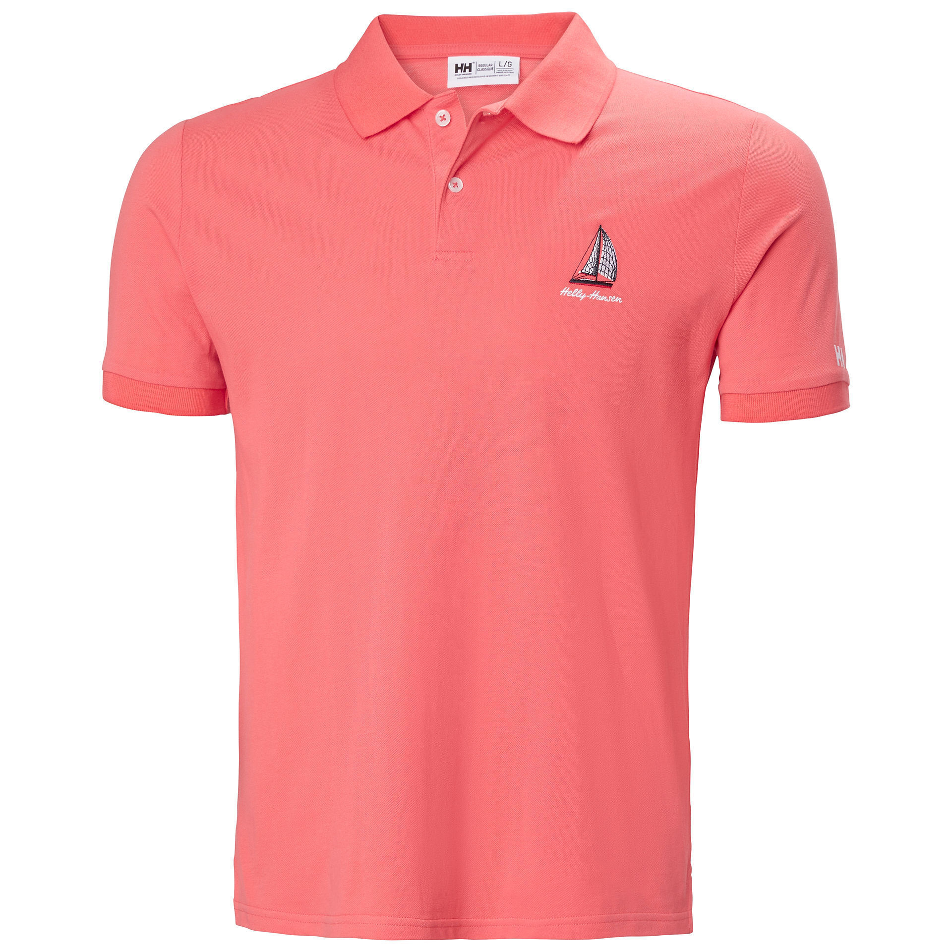HELLY HANSEN MESSINA GRAPHIC FITTED POLO T-SHIRT