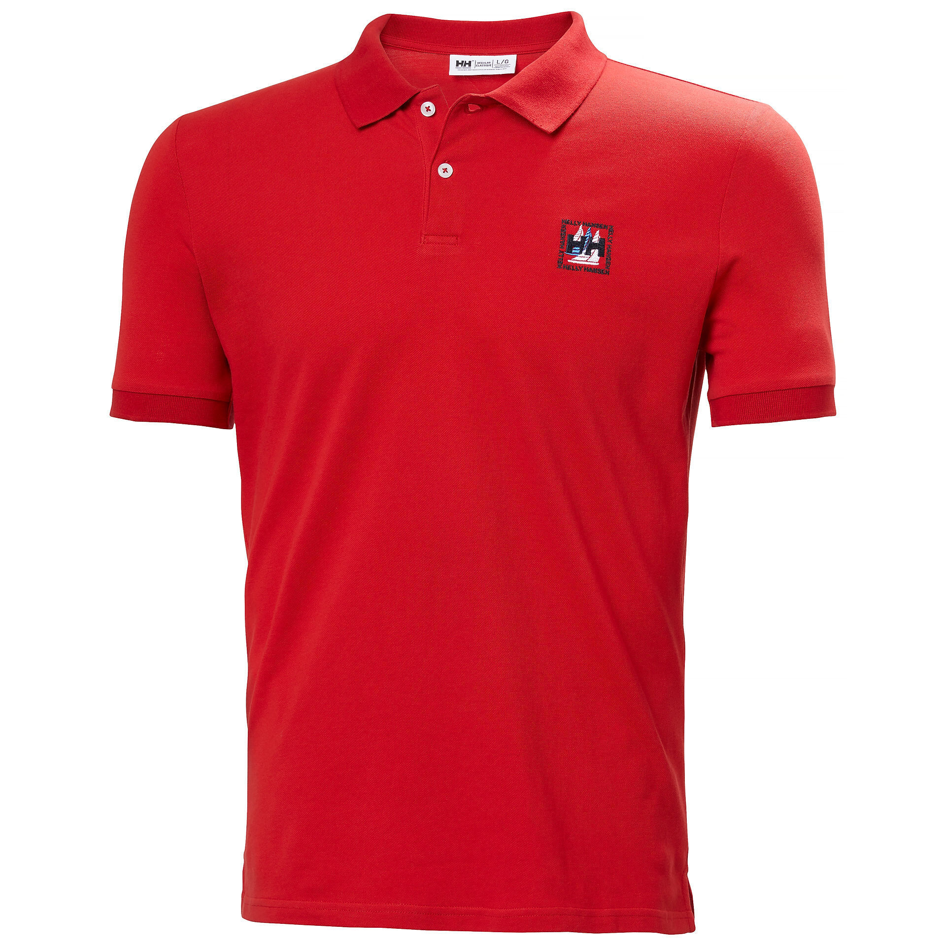 HELLY HANSEN MESSINA GRAPHIC FITTED POLO T-SHIRT