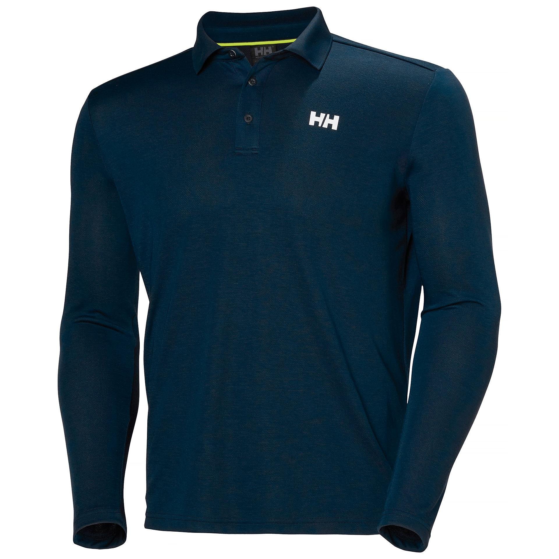 HELLY HANSEN SKAGERRAK QUICKDRY RUGGER UZUN KOLLU POLO T-SHIRT