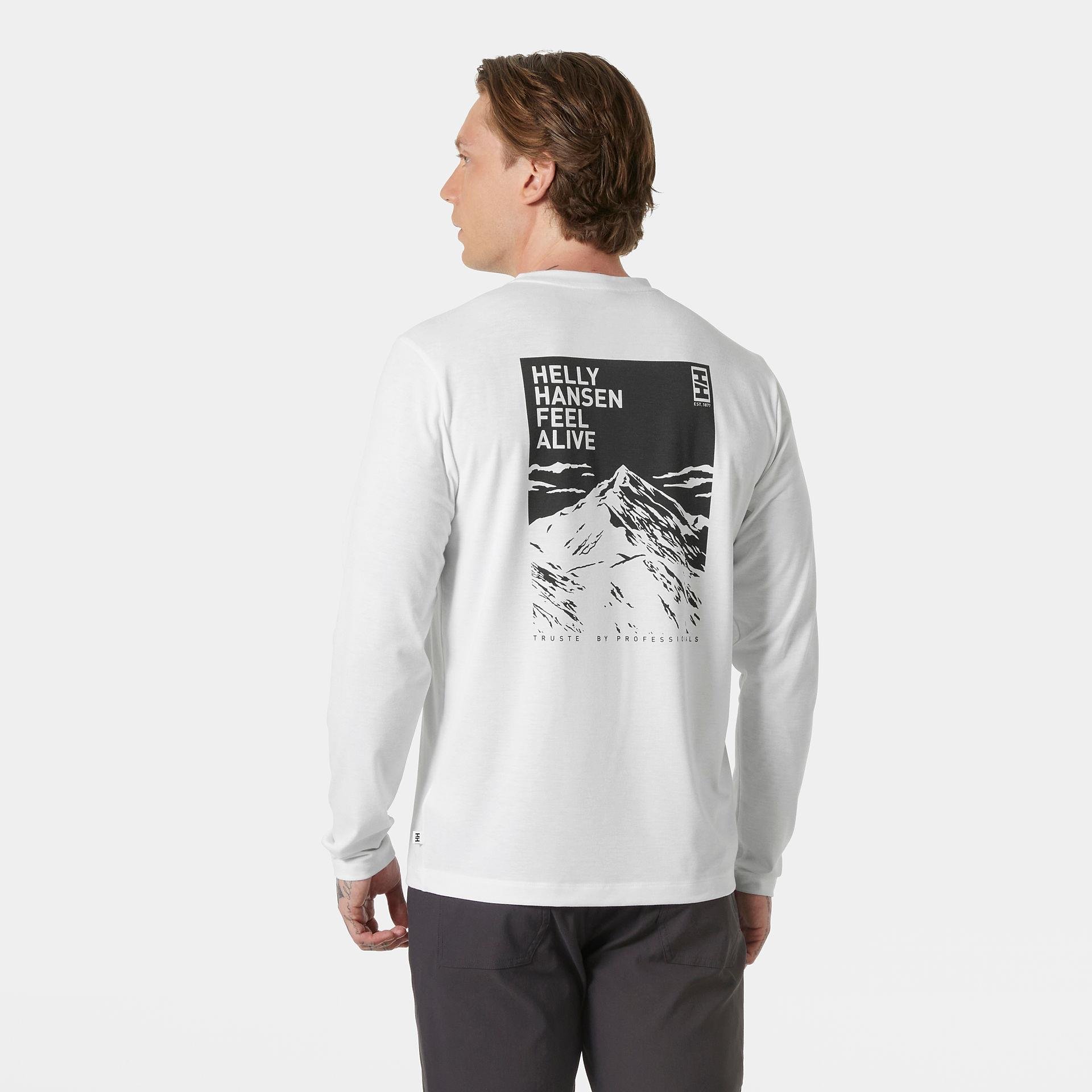 HELLY HANSEN SKOG GRAPHIC UZUN KOLLU T-SHIRT