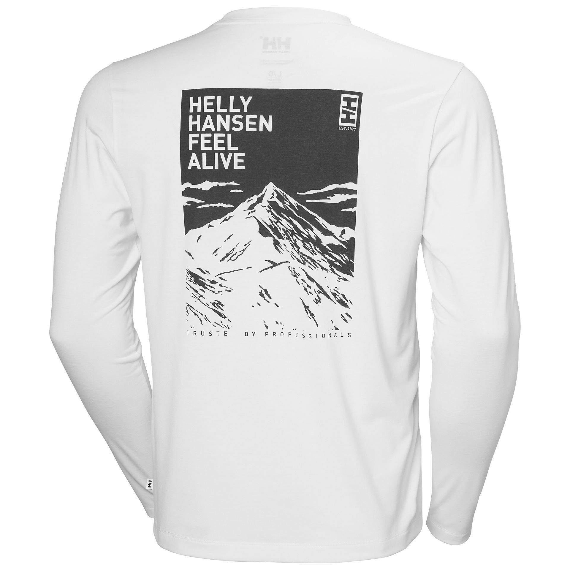 HELLY HANSEN SKOG GRAPHIC UZUN KOLLU T-SHIRT