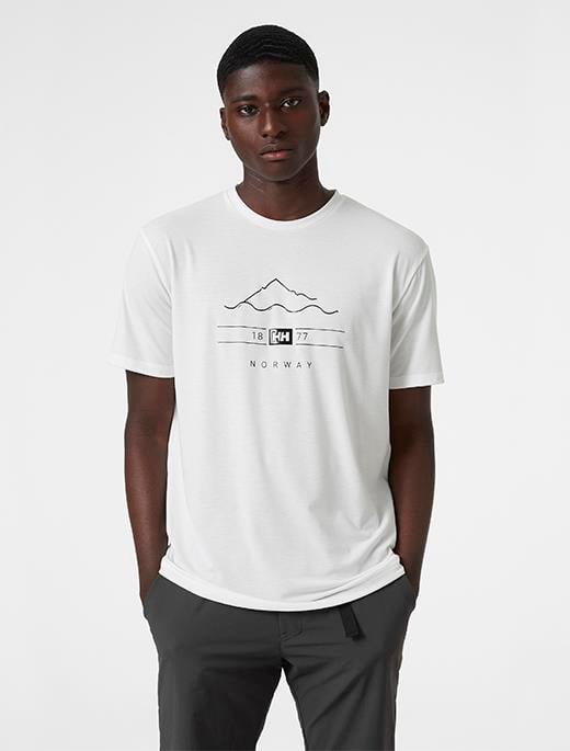 HELLY HANSEN  SKOG RECYCLED GRAPHIC T-SHIRT