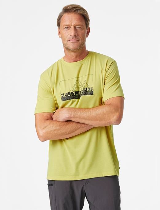 HELLY HANSEN  SKOG RECYCLED GRAPHIC T-SHIRT