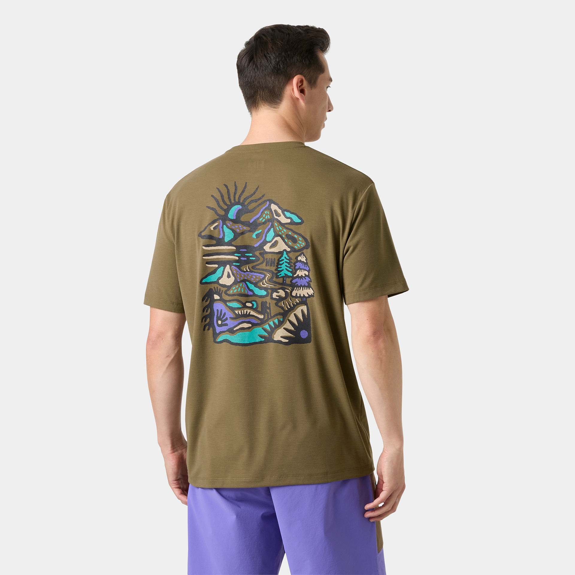 HELLY HANSEN SKOG RECYCLED GRAPHIC T-SHIRT