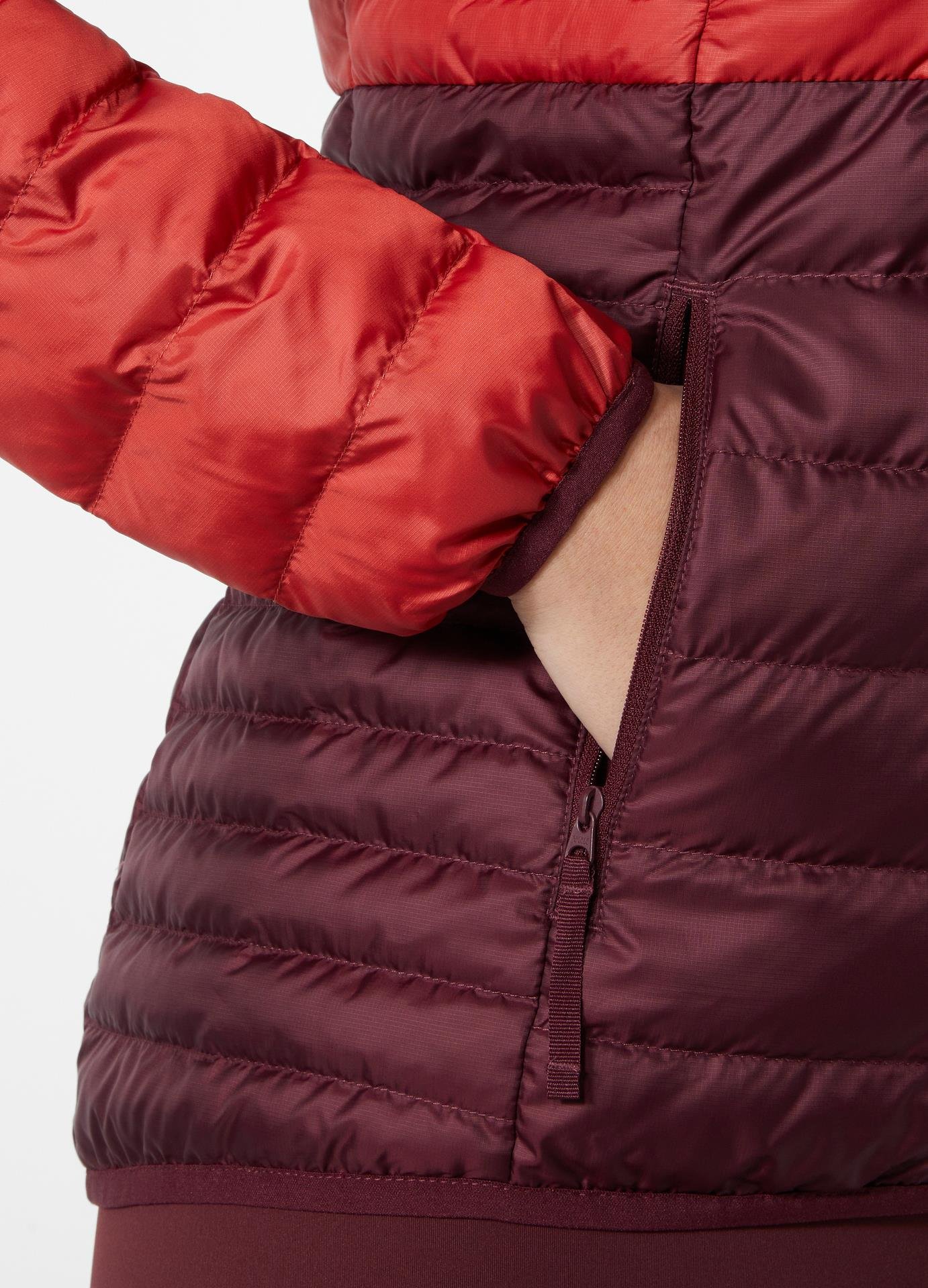 HELLY HANSEN W BANFF HOODED INSULATOR MONT