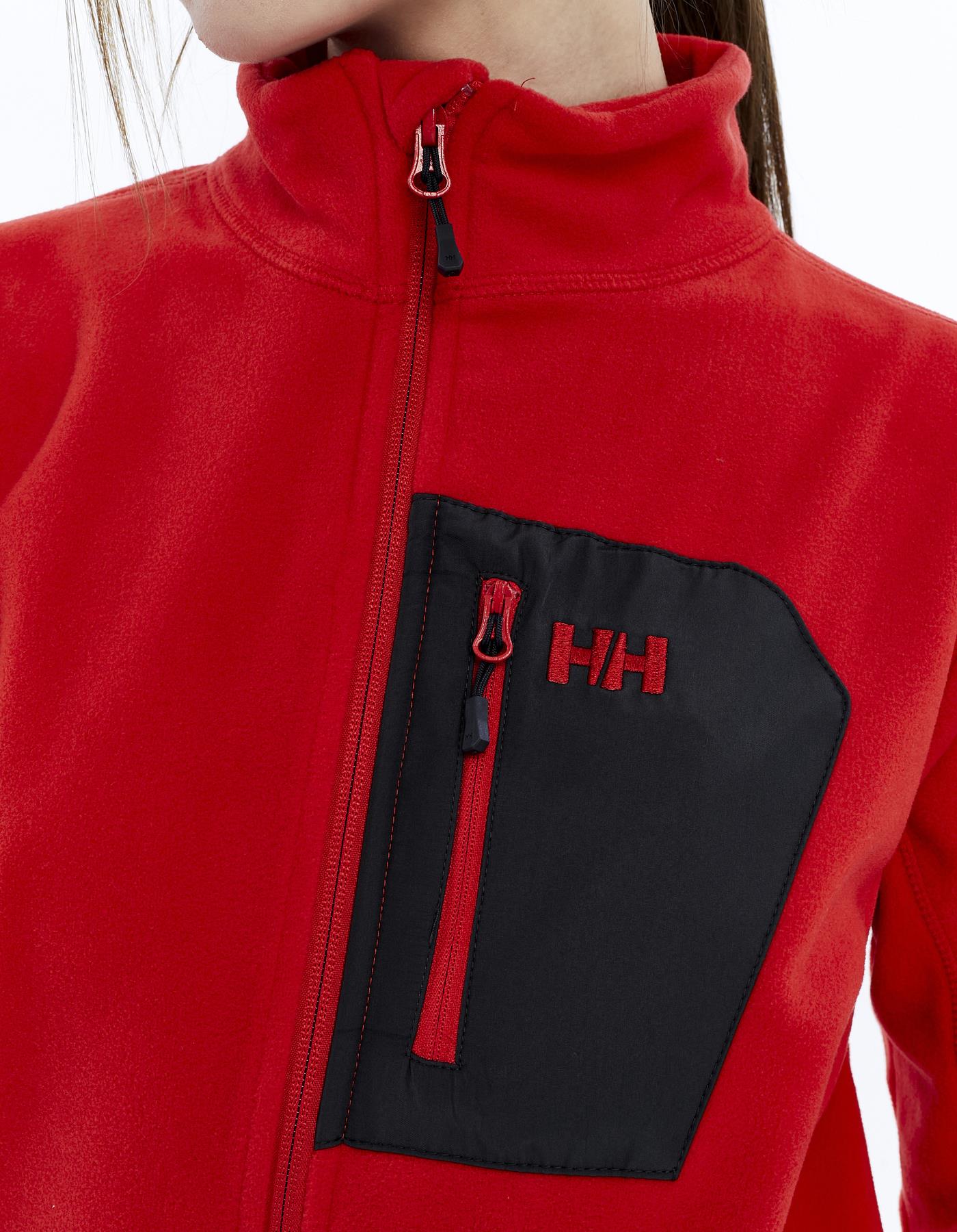 HELLY HANSEN W BLOCK FULLZIP POLAR MONT