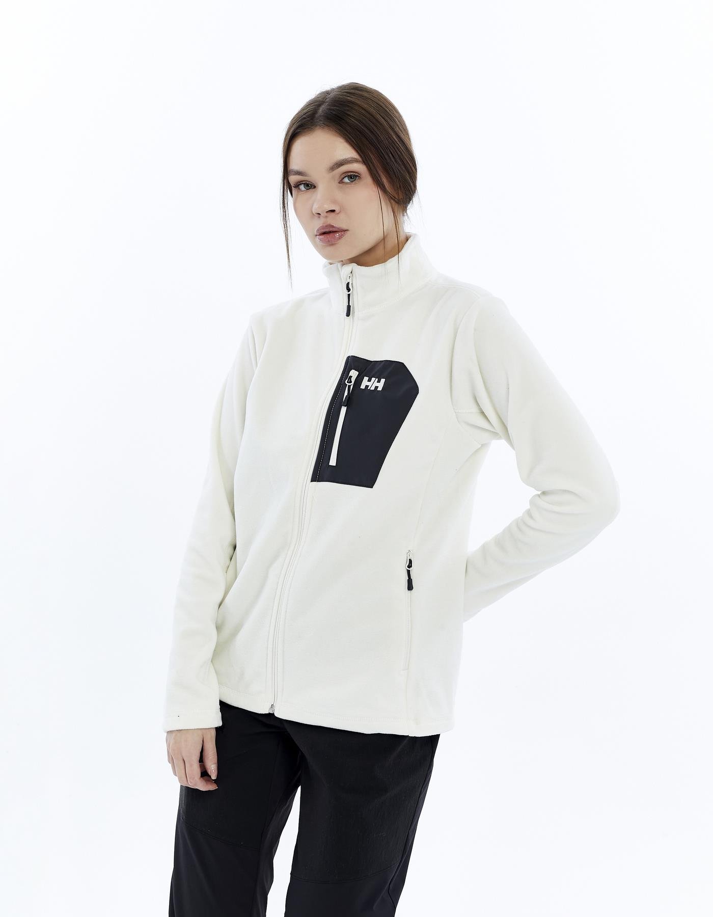 HELLY HANSEN W BLOCK FULLZIP POLAR MONT