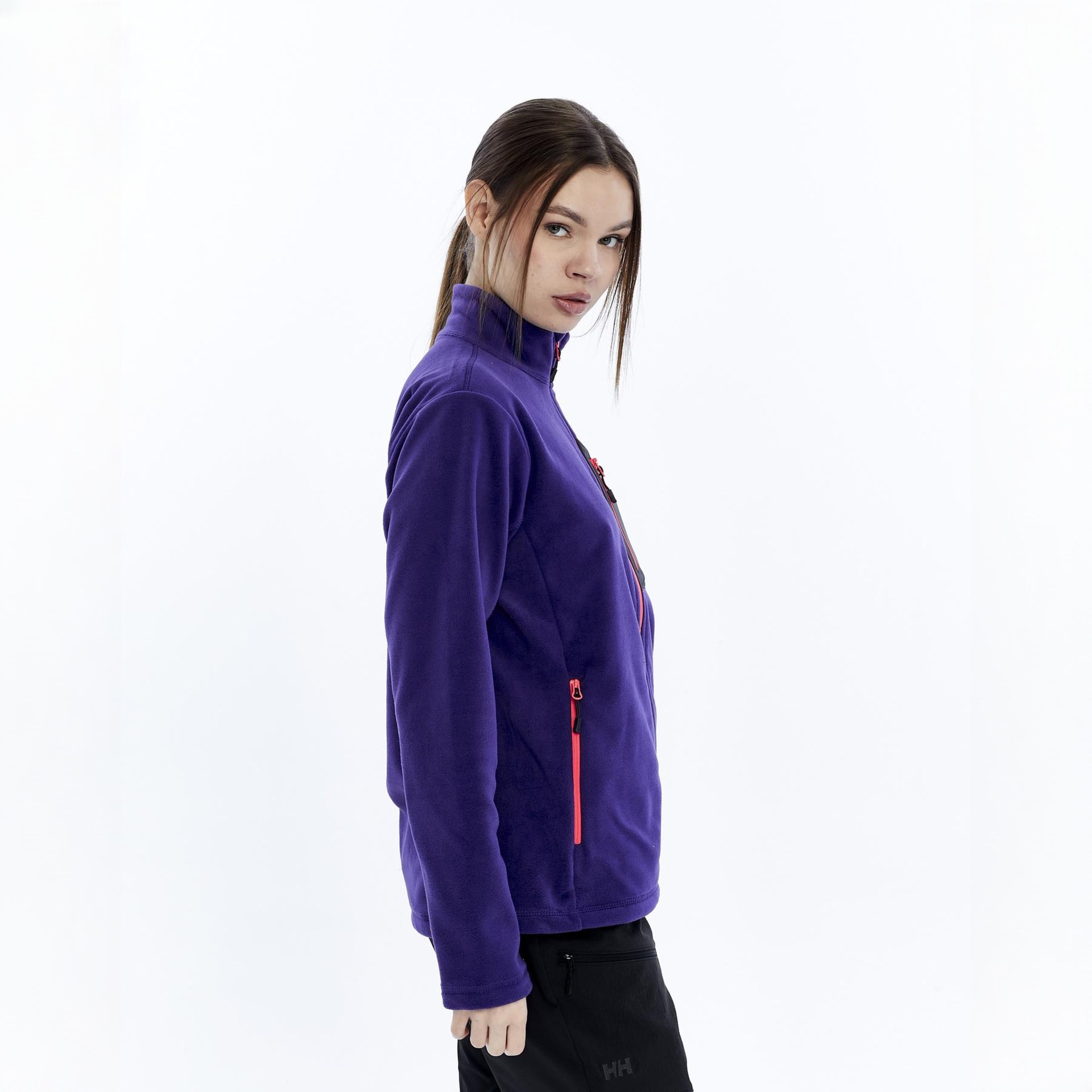 HELLY HANSEN W BLOCK FULLZIP POLAR MONT