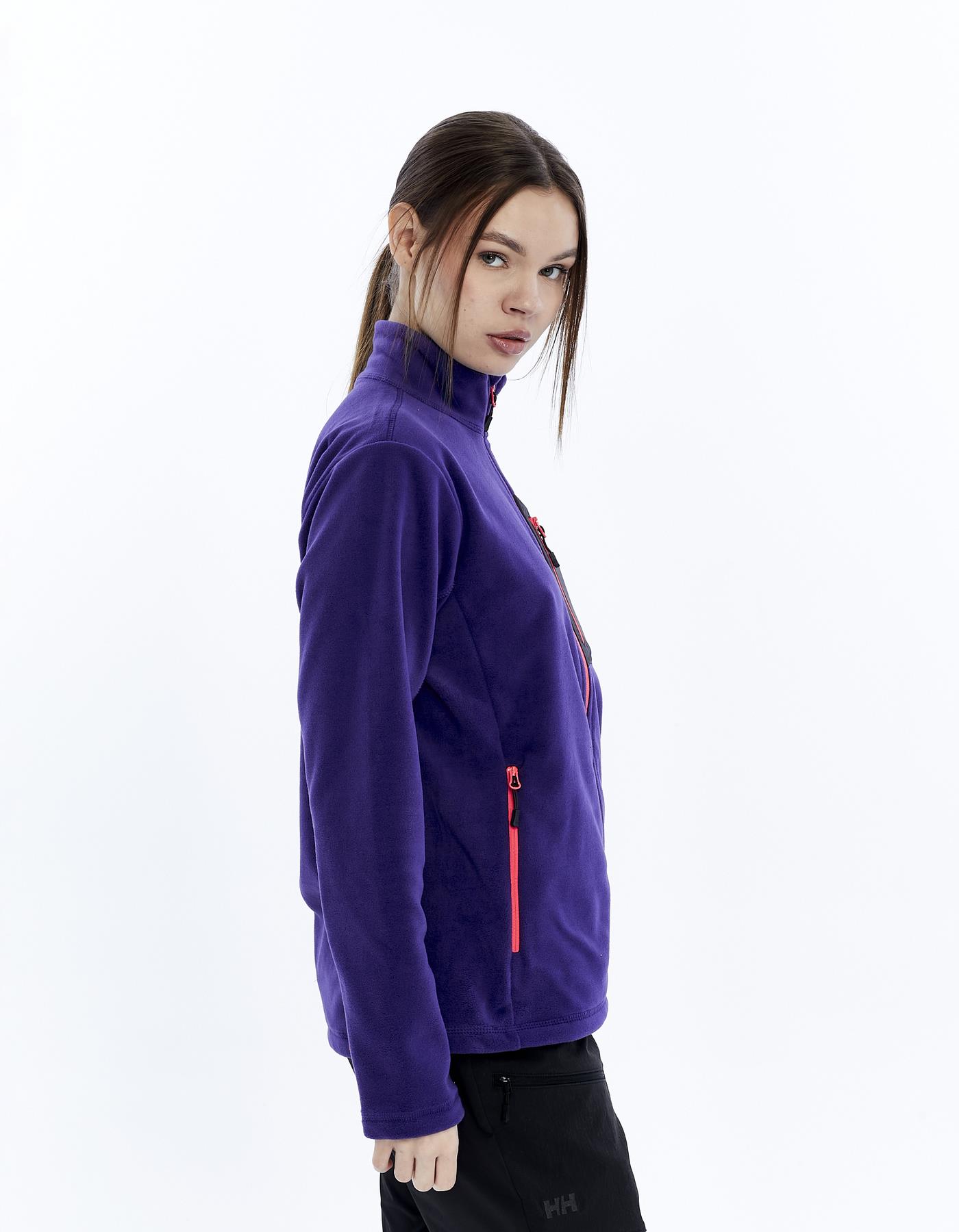 HELLY HANSEN W BLOCK FULLZIP POLAR MONT