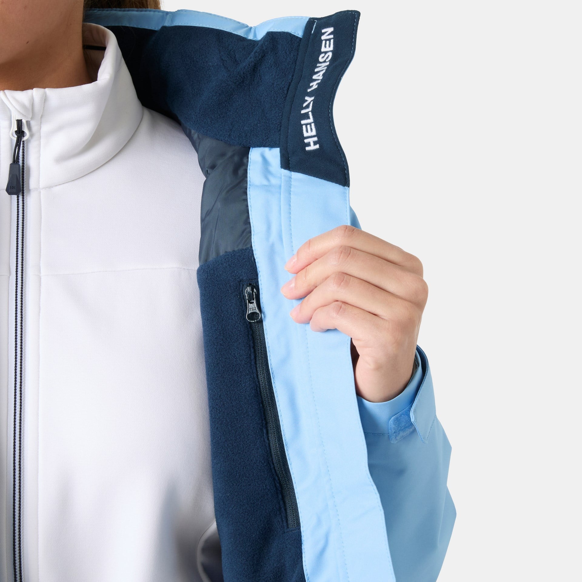 HELLY HANSEN W CREW KAPÜŞONLU MIDLAYER POLARLI MONT 2.0