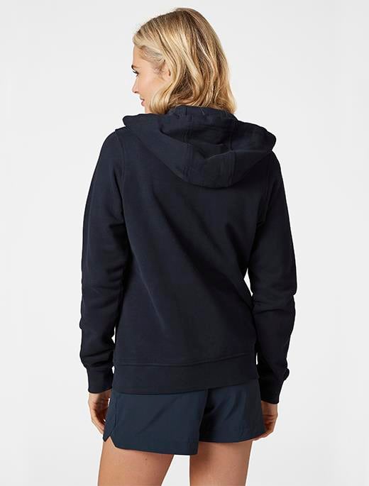 HELLY HANSEN W HELLY HANSEN LOGO FULL ZIP HOODIE KAPİŞONLU