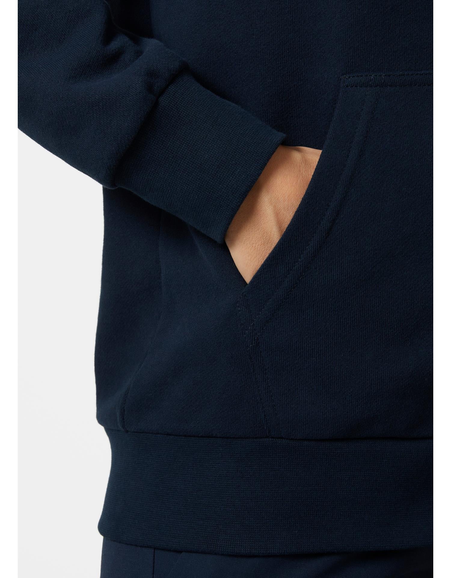 HELLY HANSEN W HH LOGO FULL ZIP 2.0 KAPİŞONLU SWEATSHIRT